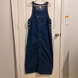 Vintage Cambridge Spirit Denim Maxi Dress